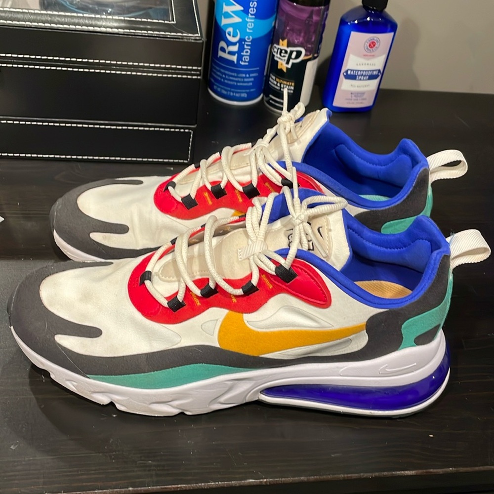 Nike Air Max 270 React Multicolor Sneakers almost new